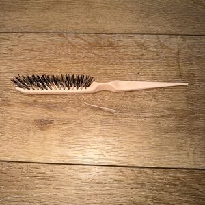 Vintage Goody Teasing‎ Brush Rat Tail Comb Off White